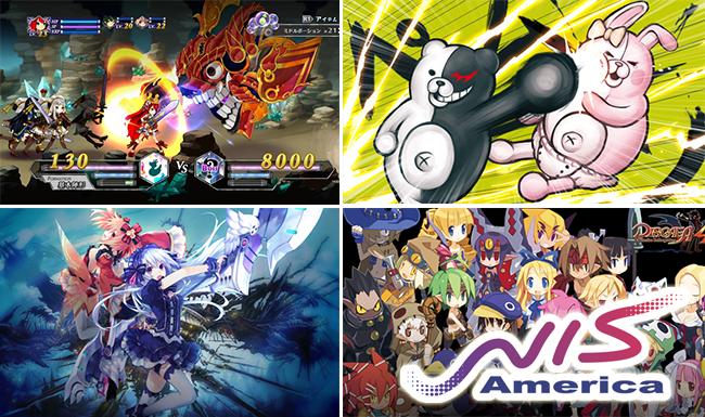 Battle Princess of Arcadias, Disgaea®4: A Promise Revisited, Danganronpa™ 2: Goodbye Despair and Fairy Fencer F™