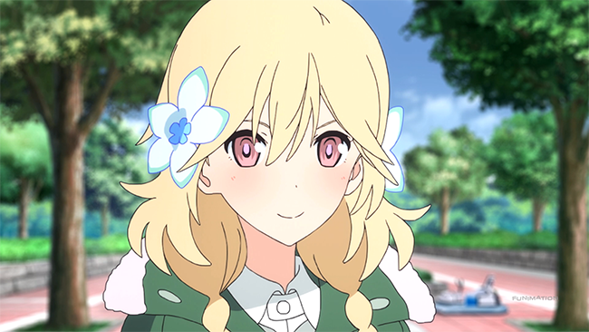 Images from Rolling Girls are copyrighted: FUNimation/ Wit Studio
