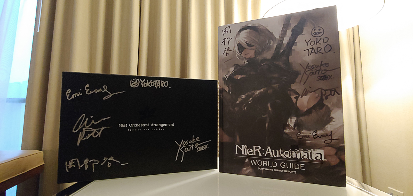 nier autographs