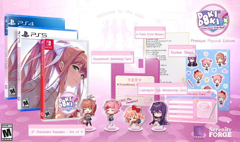 Doki Doki Literature Club Plus - Exclusive Gameplay Trailer [Play For All  2021] 