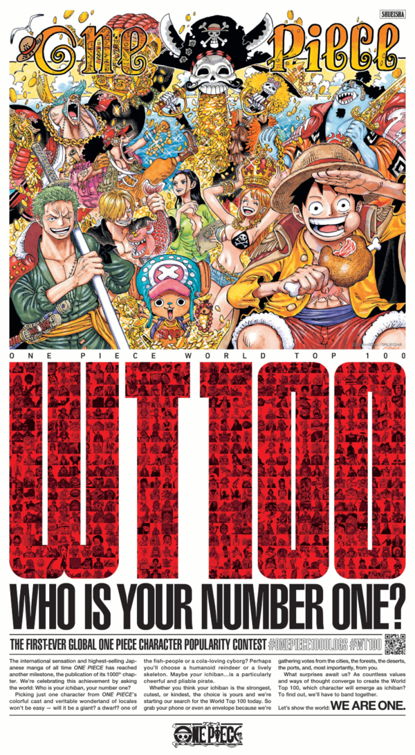 One Piece 1091 Spoilers The-O Network - One Piece Celebrates their World Top 100 One Piece Campaign