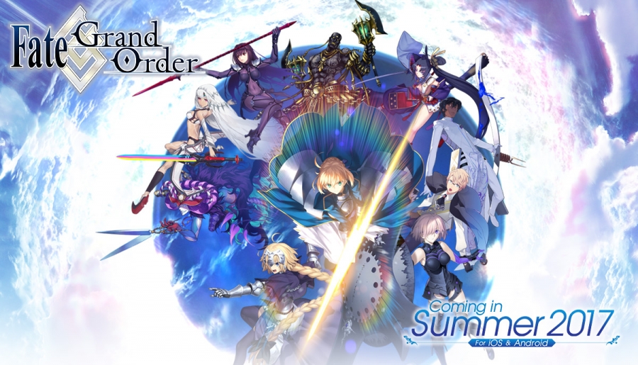 Fate/Grand Order English Version  to be Launched in Summer 2017