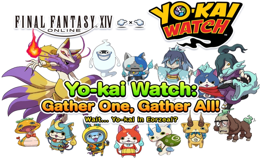 Gather One, Gather All – FFXIV X Yo-Kai Watch Collaboration