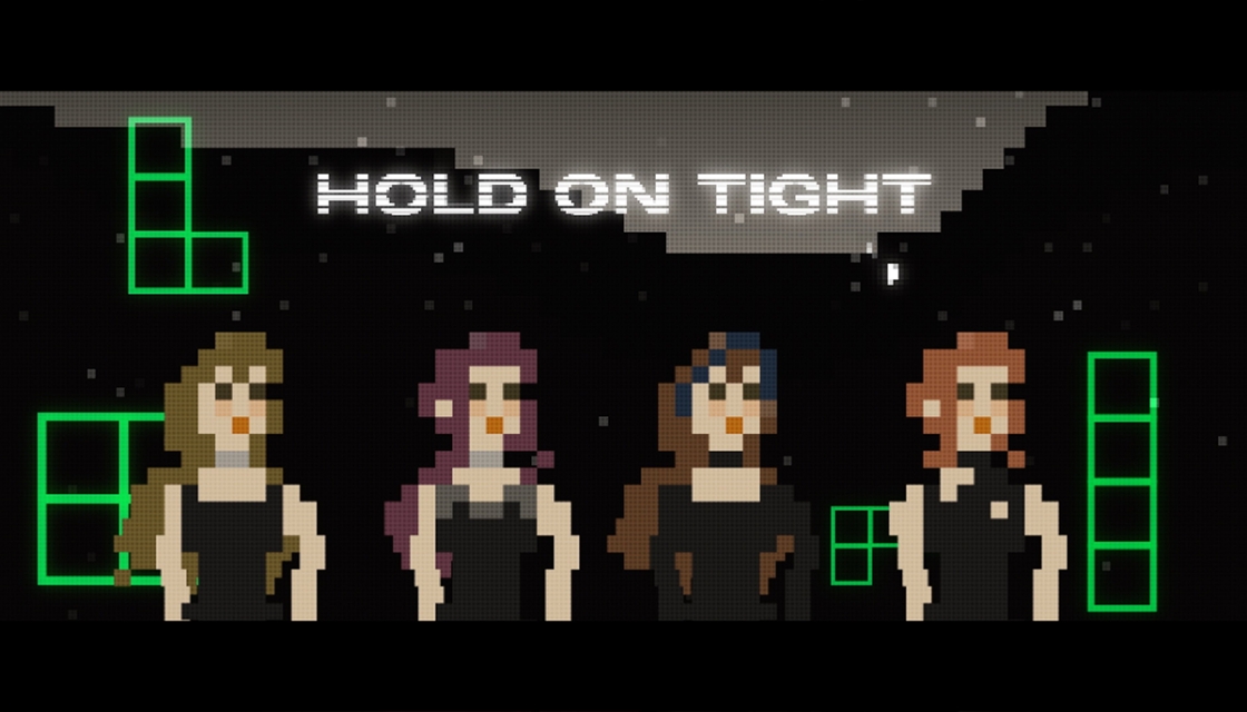 aespa Hold On Tight MV from Tetris