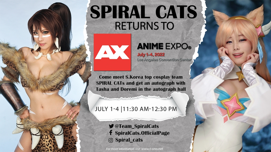 Spiral Cats Returns to Anime Expo 2022