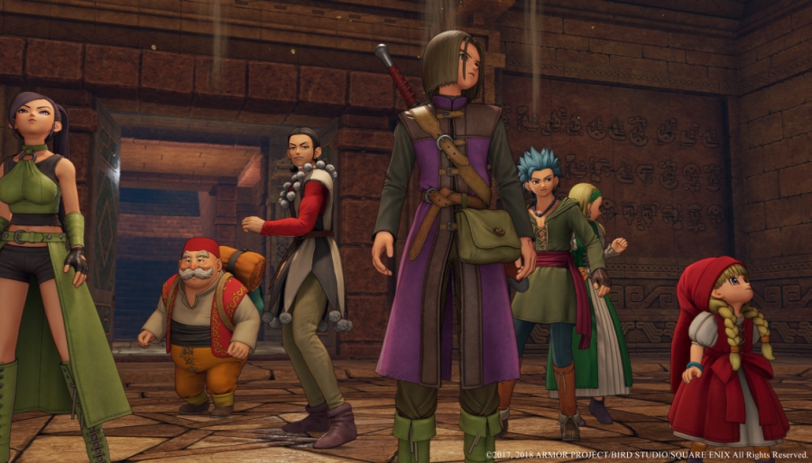 17 Minutes of Dragon Quest XI English PS4 Gameplay